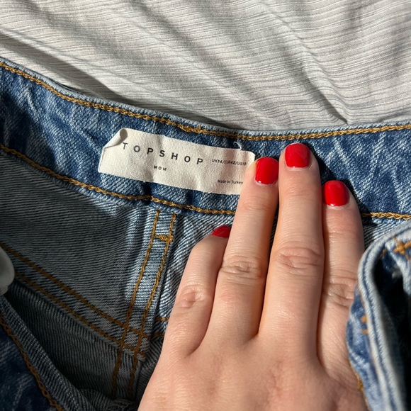 Top shop a line shorts size 10 - Picture 3 of 3